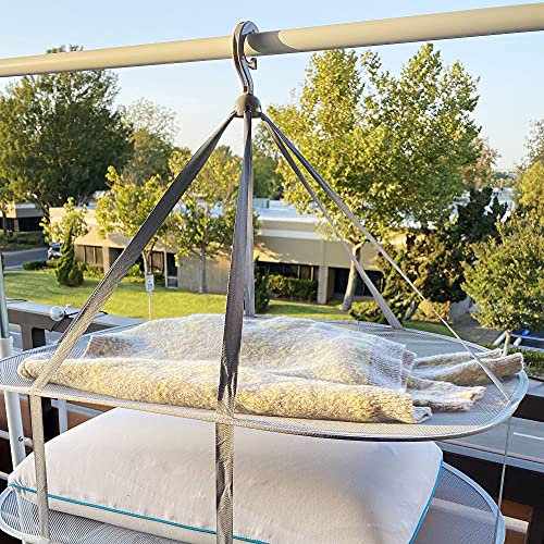 Jy Living Large Folding Laundry Drying Rack, Clothes Drying Rack, Portable Sweater Drying Rack thumb #3