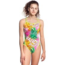 Mad Wave Girl's Tropic Swimsuit - Multi