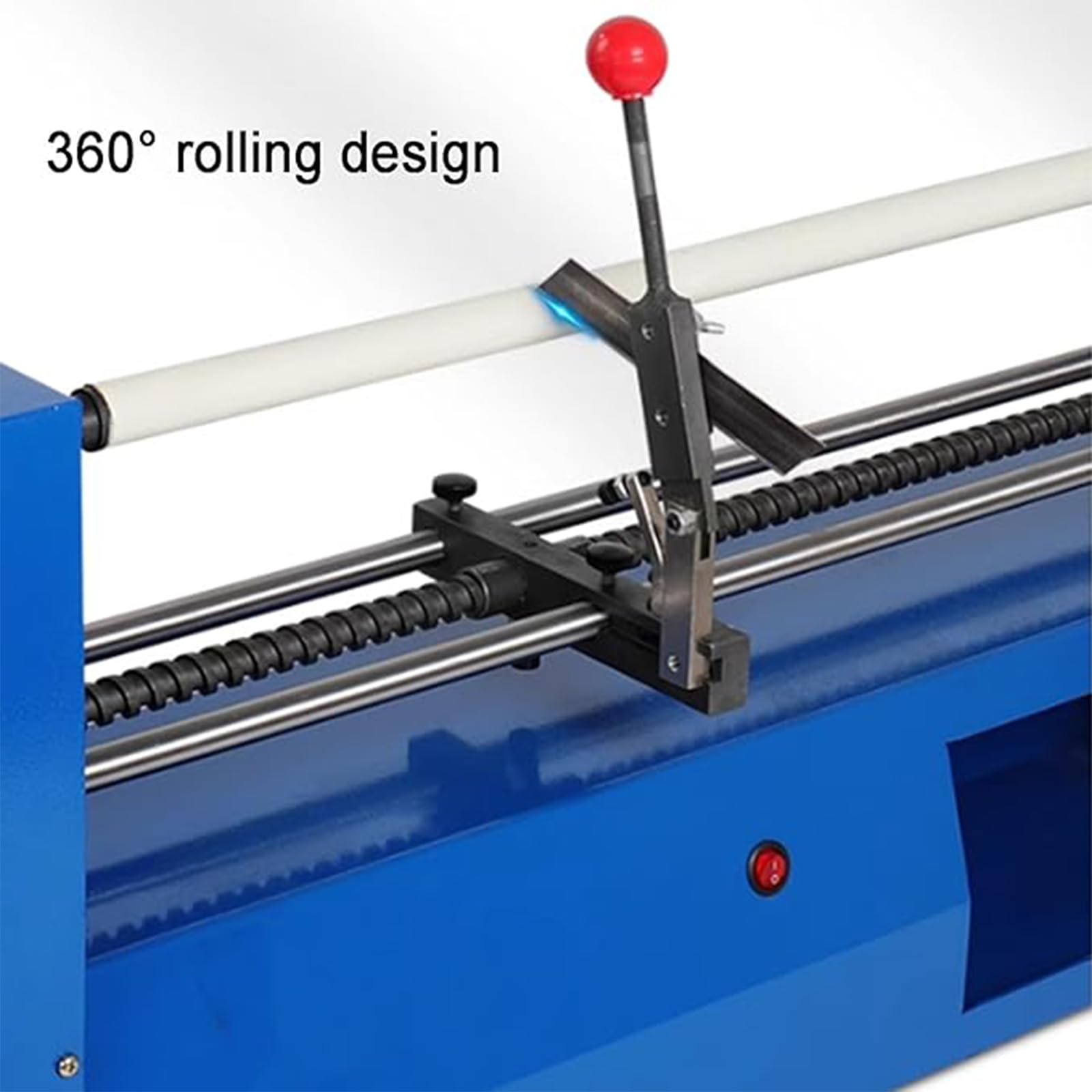 Máquina Eléctrica De Estampado Y Corte En Caliente, Cortadora De Papel De Aluminio Y Papel Dorado, con Bloqueo De Borde, Ancho Ajustable Y Posicionamiento En Espiral.