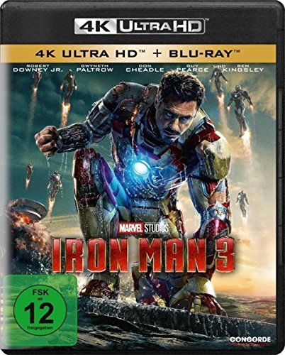 Iron Man 3 (4K Ultra-Hd) (+ Blu-Ray)