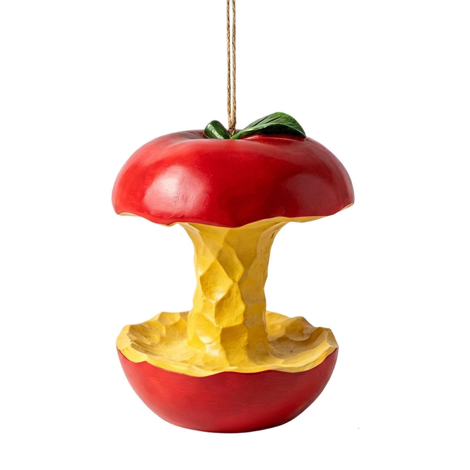 Mangeoire à fruits pour oiseaux de jardin en forme de fruit
