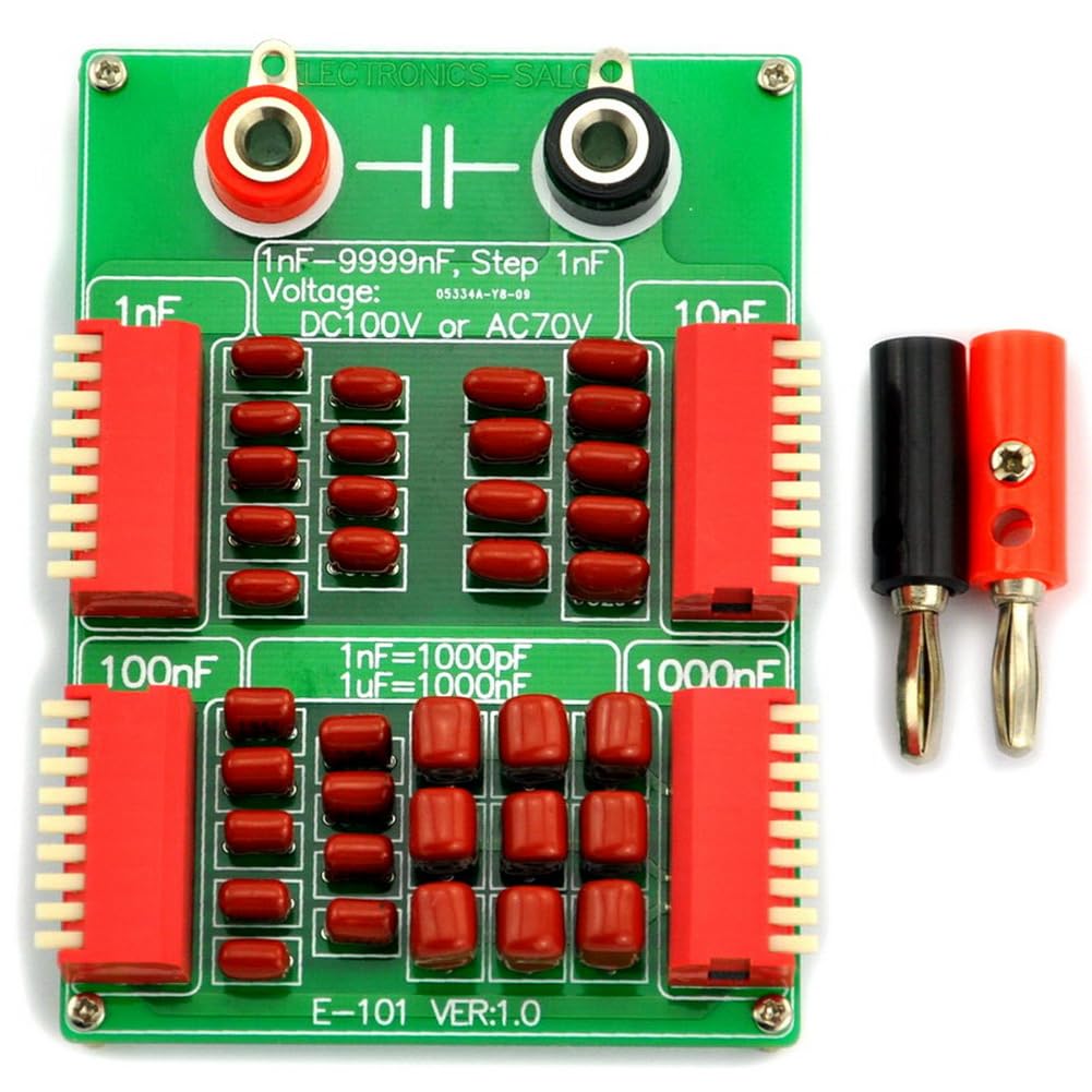 Electronics-Salon 1nF to 9999nF Step 1nF Four Decade Programmable Rectangular