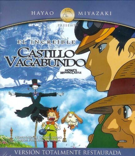 Howls Moving Castle - El Increible Castillo Vagabundo Blu-ray en Español Latino Region A 1920 x 1080p