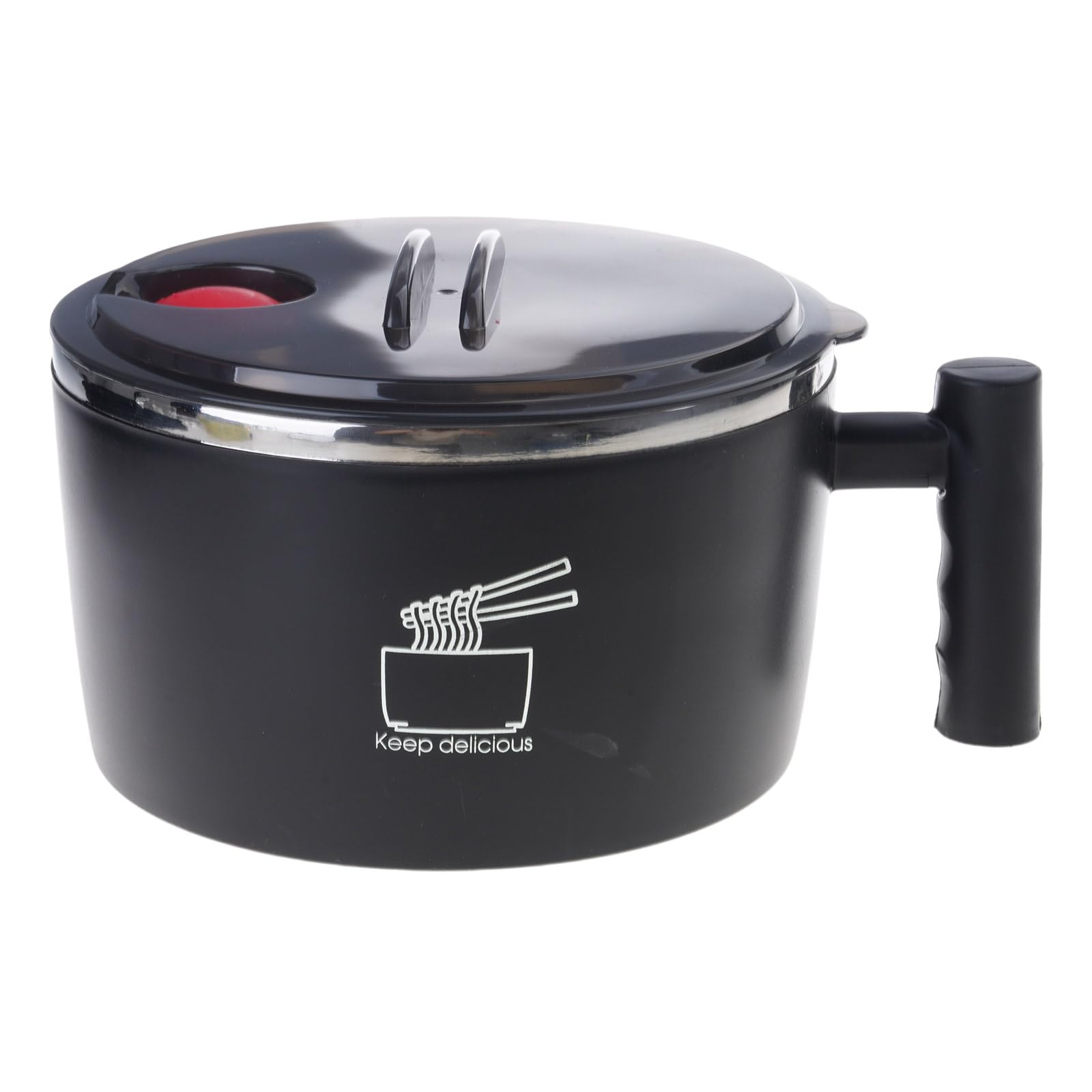 Geavonyg Multifunctional Stainless Steels Ramen Serving Bowl Dishwasher Safe Lunch Container With Lid Portable Dining Solution Leak Proof Portable Soup Container For Travel