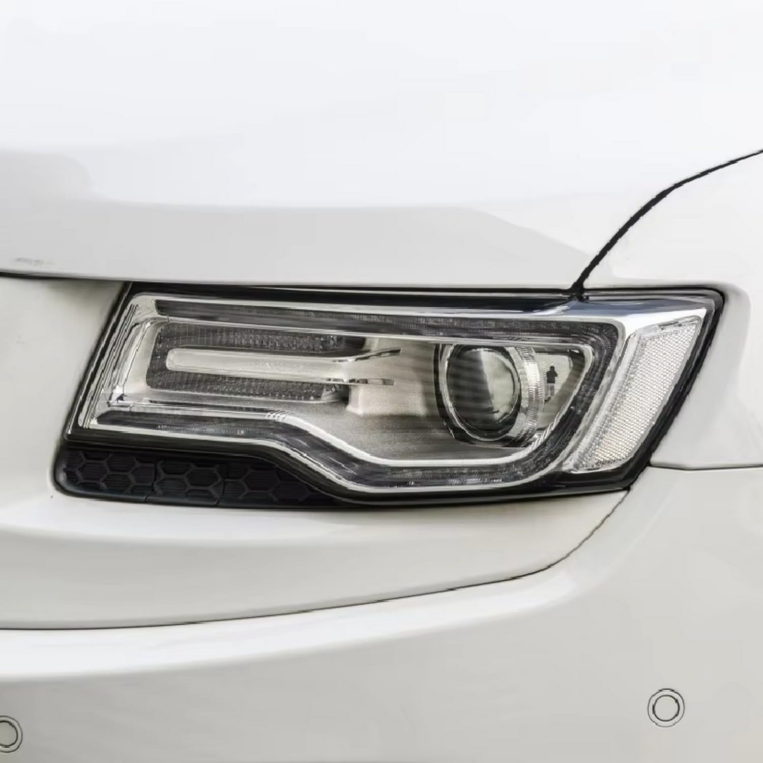 Film protection phare anti-jaunissement TPU Jeep Grand Cherokee WK2