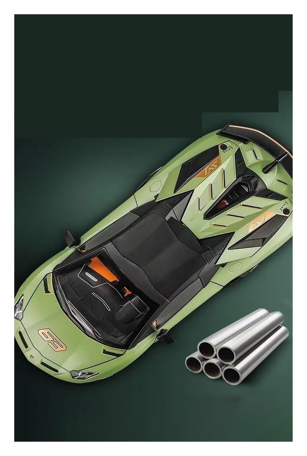 Amazon | ミニカーモデル 1:18 ランボルギーニ アヴェンタドール SVJ