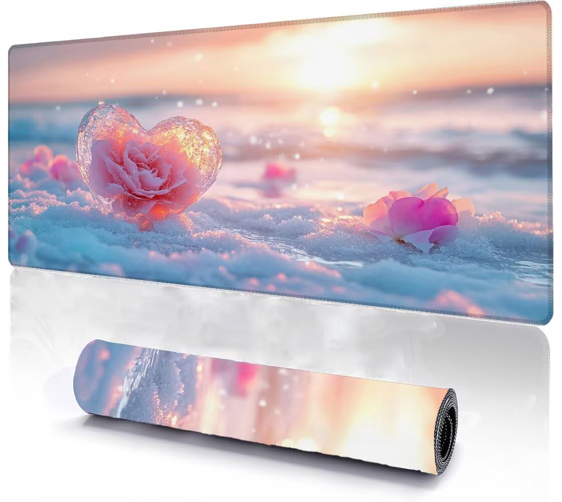Podkładka pod mysz do gier na biurko biurowa podkładka pod mysz duży rozmiar 1600 x 800 XXL rozszerzona wygodna mysz, z antypoślizgową gumową wodoodporną powierzchnią zwiększona precyzja i prędkość