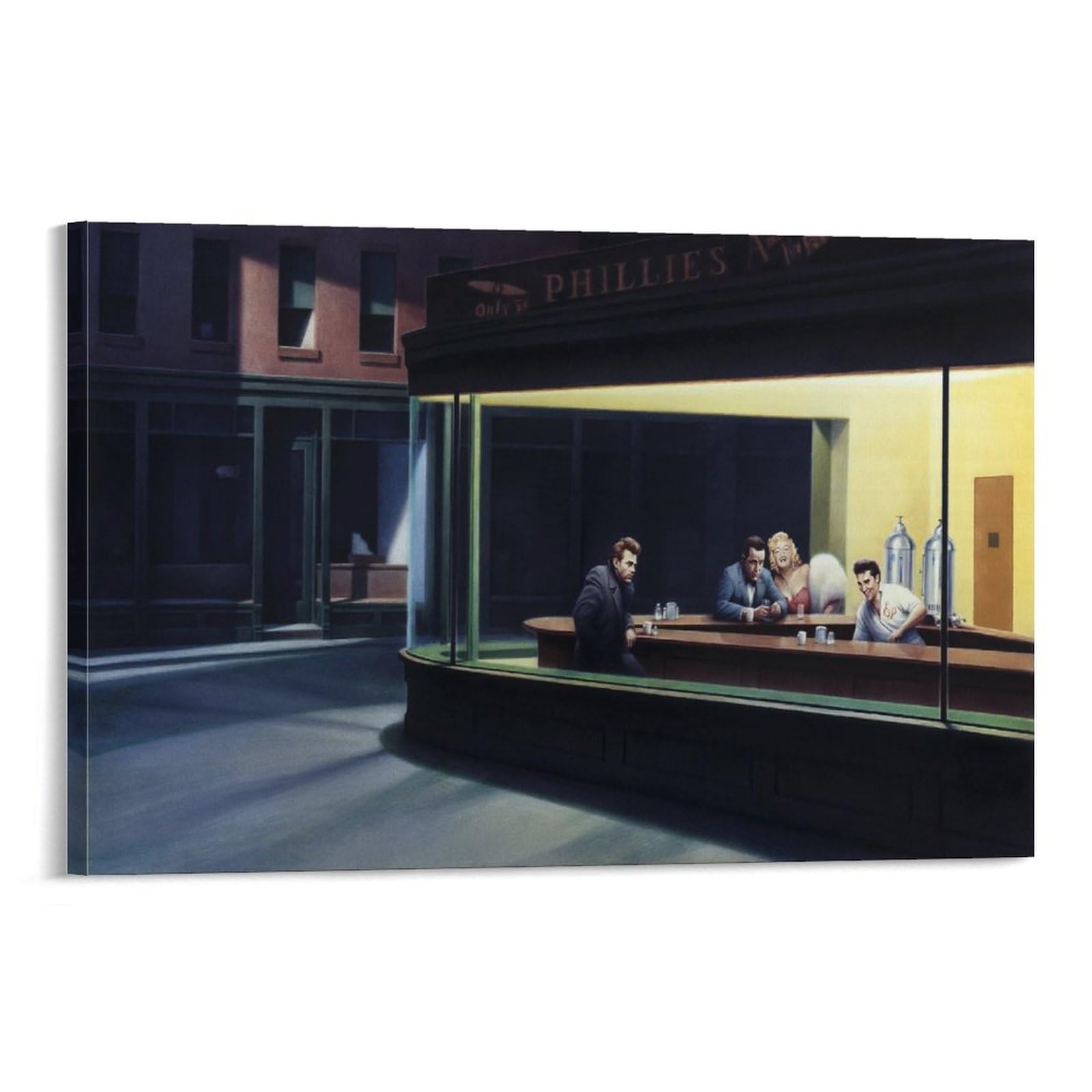 SANYUEQI Broken Dreams Edward Funnel Boulevard Poster Decorative Painting Canvas Wall Posters And Art Picture Print Modern Family Bedroom Decor Posters 24x36inch(60x90cm)