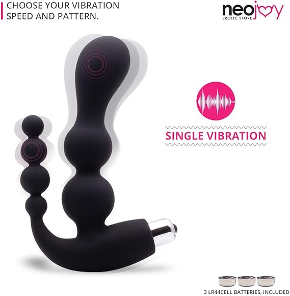 Neojoy Double Vibe Plug - Anal doble y vibrador vaginal ...