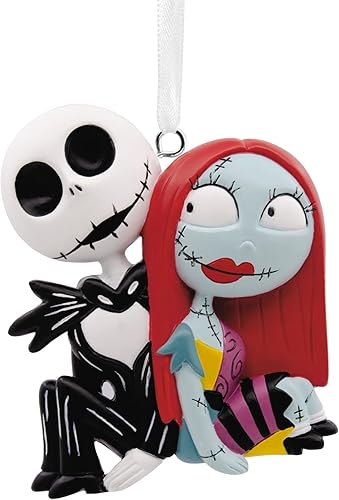 Hallmark Adorno de Jack Skellington y Sally de Pesadilla antes de Navidad