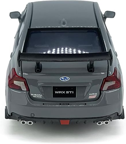 Miniatura 7 de 2016 Impreza WRX STI Modelo de coche fundido a troquel escala 132 Metal Toy Cars Racing Sports Sedan vehículo de juguete con luz, 4 puertas abiertas