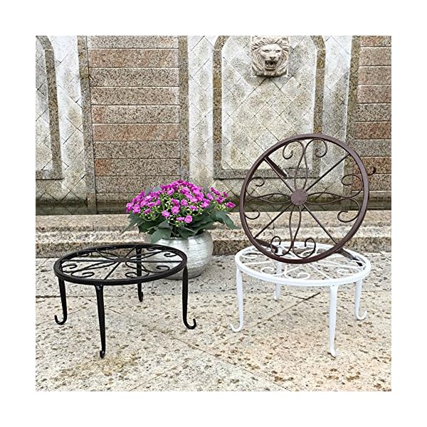 ANQIA 4PCS Indoor Metal Plant Stand Flower Pot Stand,Set of 4 Iron Plant Stands - Image 7