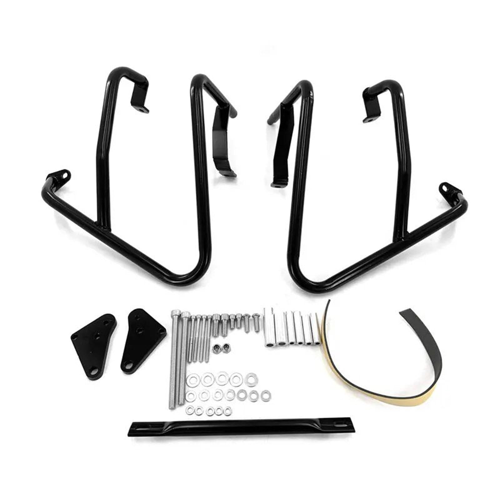 Moto Crash Bar pour BMW F800GT F800 GT F 800GT Moto Garde Réservoir Moteur Barres Collision D'autoroute Pare Chocs Protecteur Cage Cascade Moteur Gar Pare Chocs(Black)