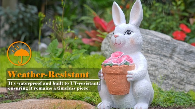 ダイヤモンドアートクラブ＊bunny in flower pot bunny-in-flower-pot-diamond-