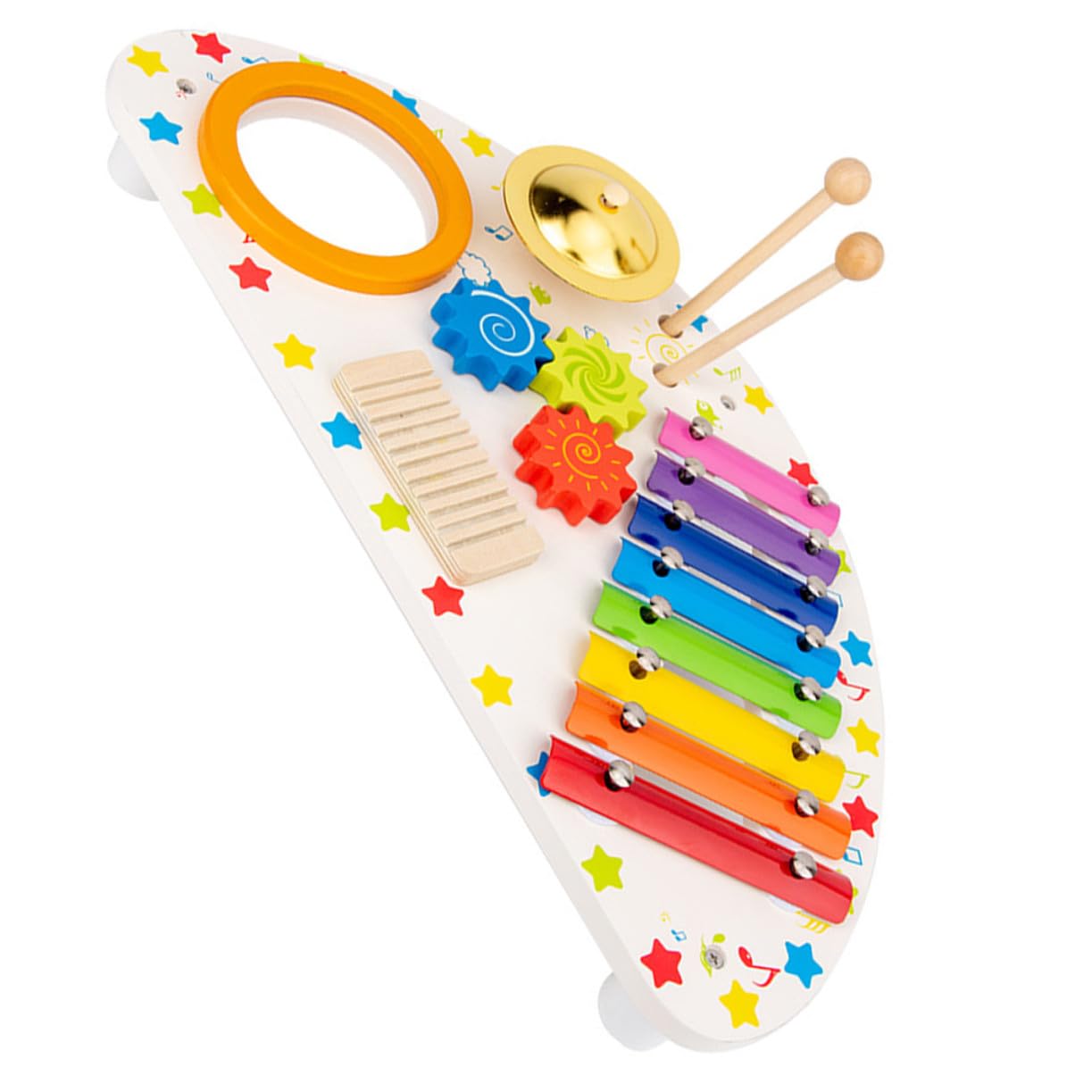Xilófono de Madera para Niños, Juguete Musical Educativo