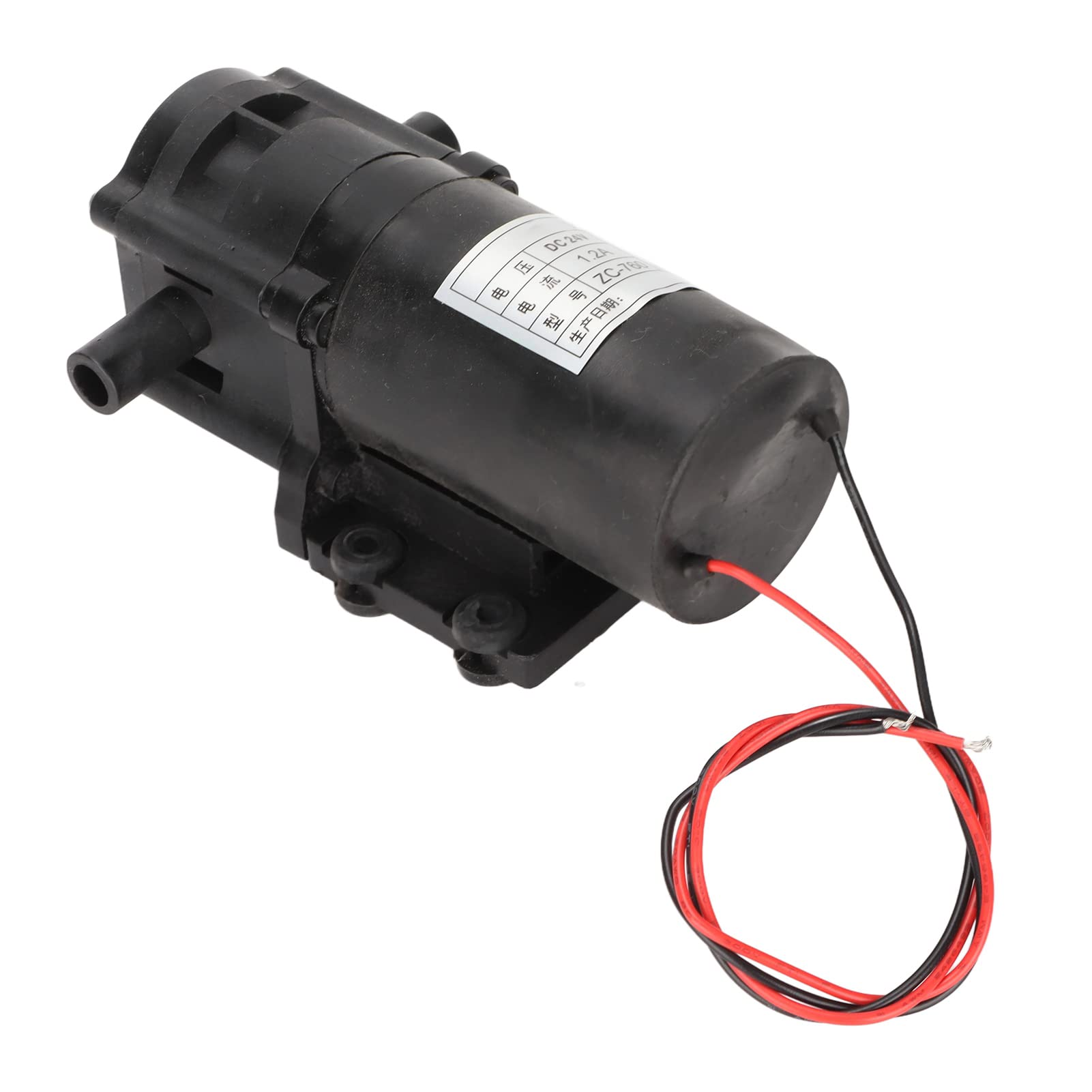 ZC - Bomba de agua para pecera 760, bomba autocebante de alto flujo CC 24 V, bomba de agua de engranajes resistente a altas temperaturas para acuarios y estanques, con caudal de