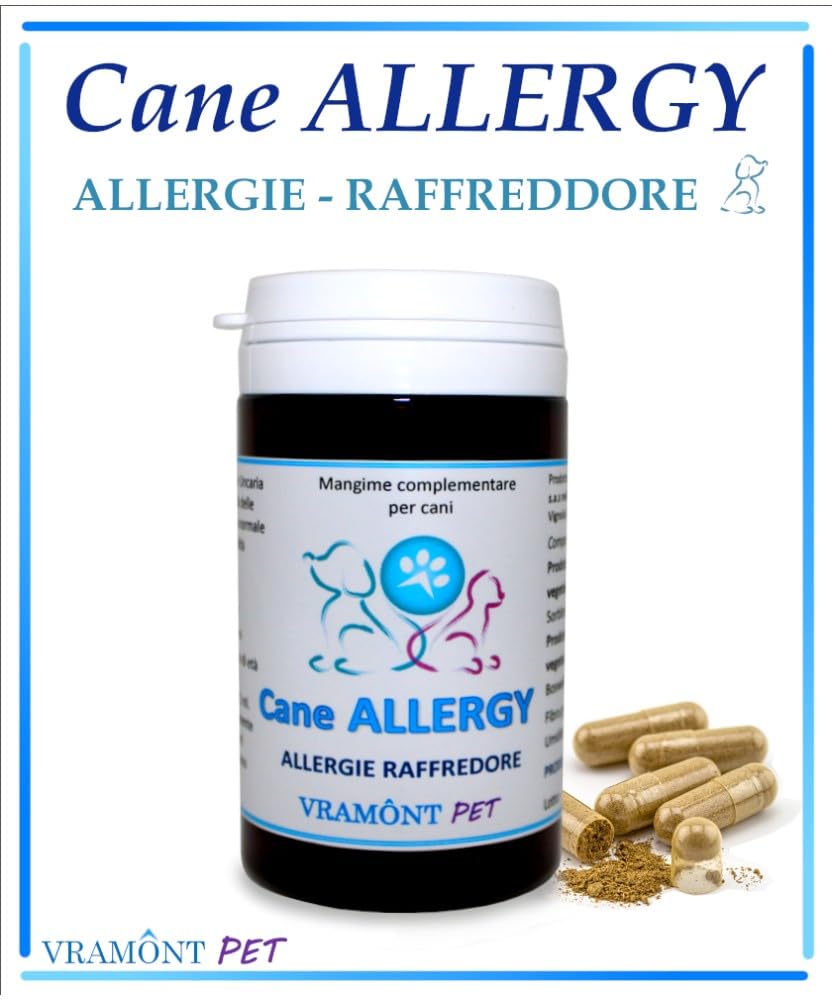 Cane Allergy Allergie e Raffreddamento 50 Capsule