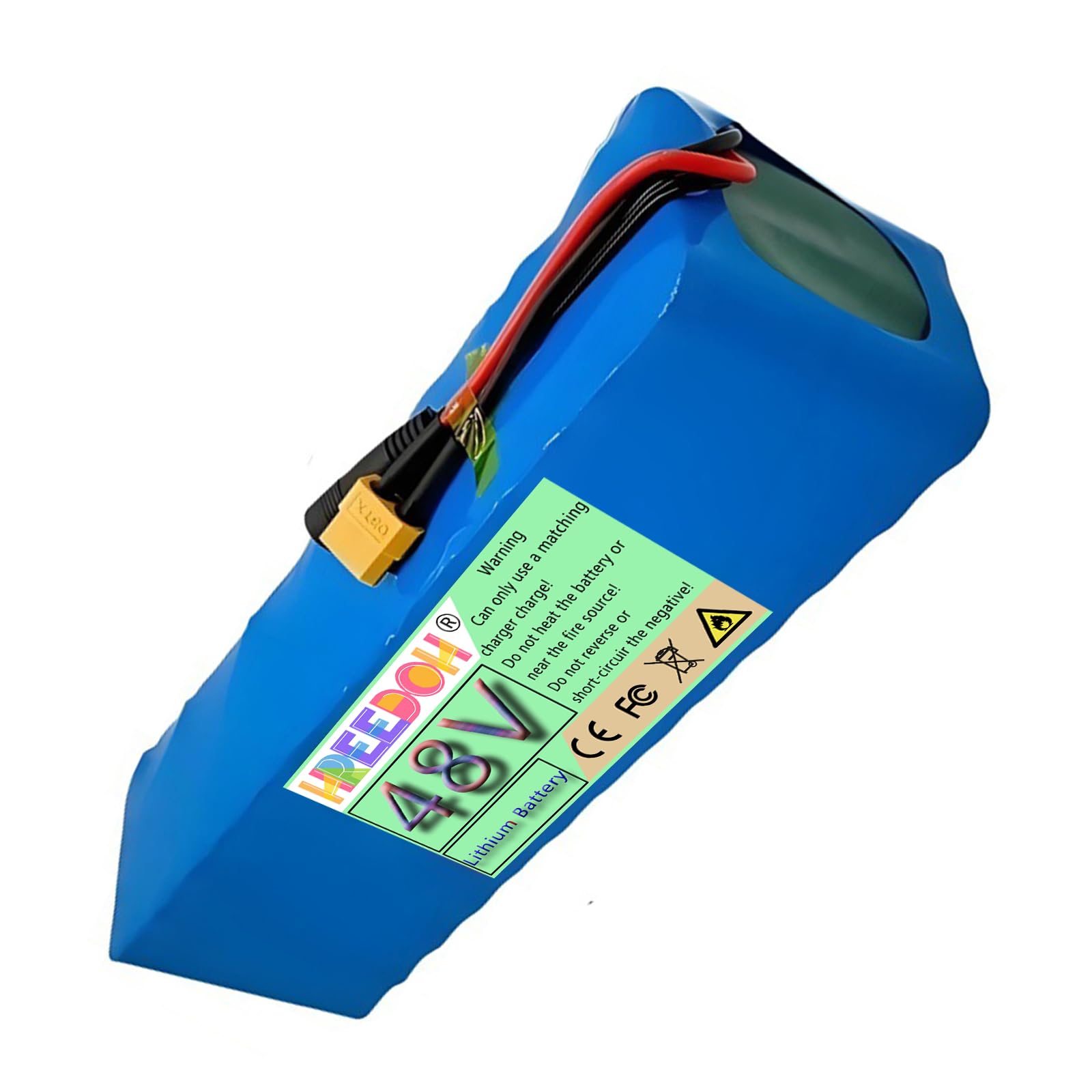 Akumulator litowo-jonowy 48 V 48 V 5 Ah 7,5 Ah 10 Ah 12,5 Ah 15 Ah 17,5 Ah 20 Ah Akumulator litowy z ładowarką do zestawu silnika 0-1000 W,48v7.5ah
