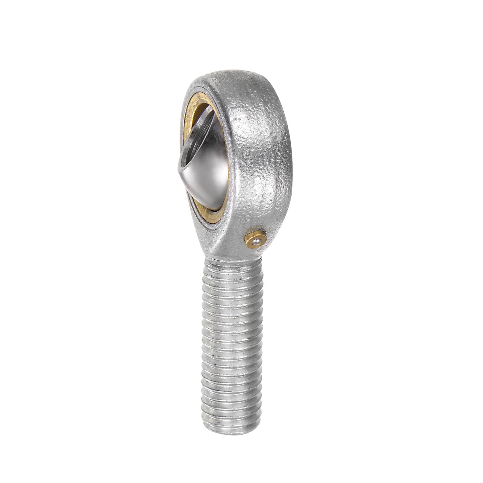 QUARKZMAN 2pcs POS12 12mm Cojinete de Extremo de Varilla con Rosca Macho M12x1.75, Extremo de Varilla Autolubricante con Tuerca de Bloqueo
