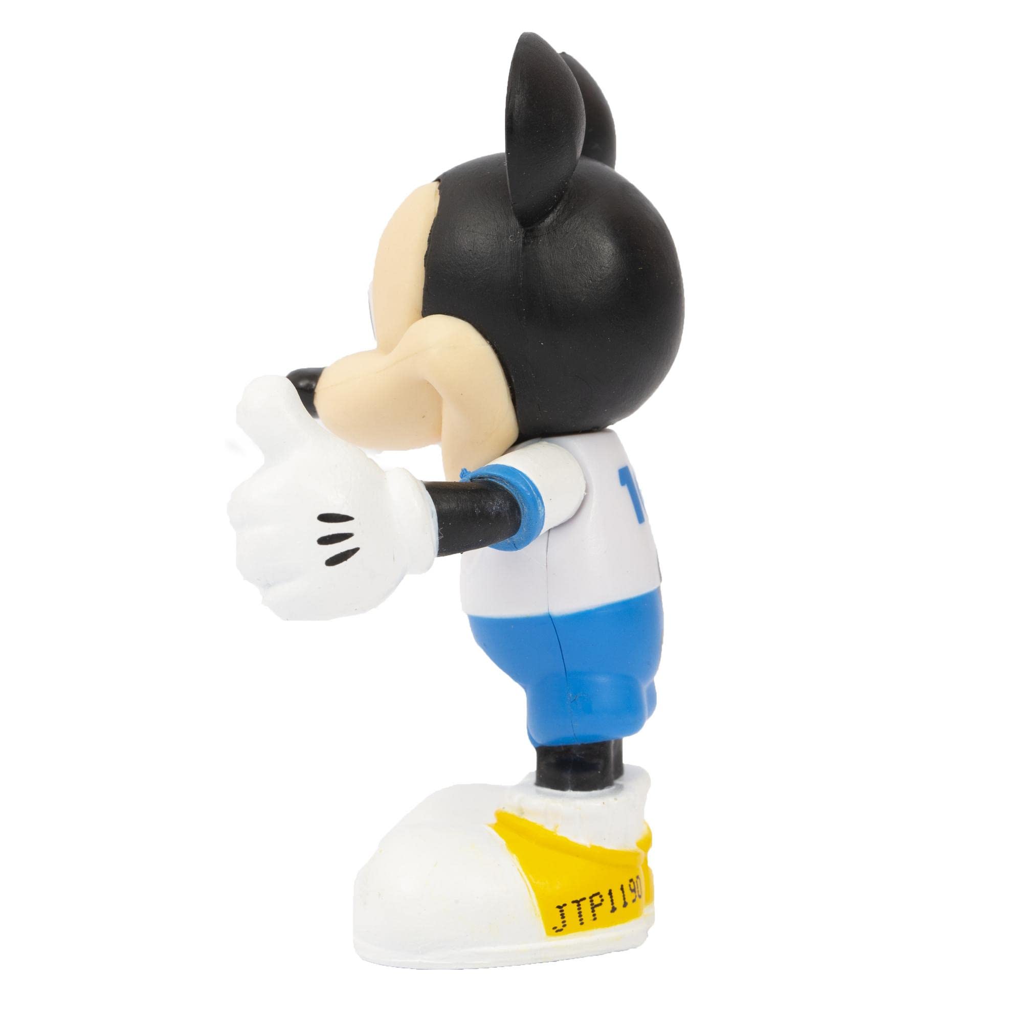 Giochi Preziosi Disney Mickey, 2 Figuras articuladas 7,5 cm con Accesorios, Tema de fútbol, Juguete para niños a Partir de 3 años, MCC042
