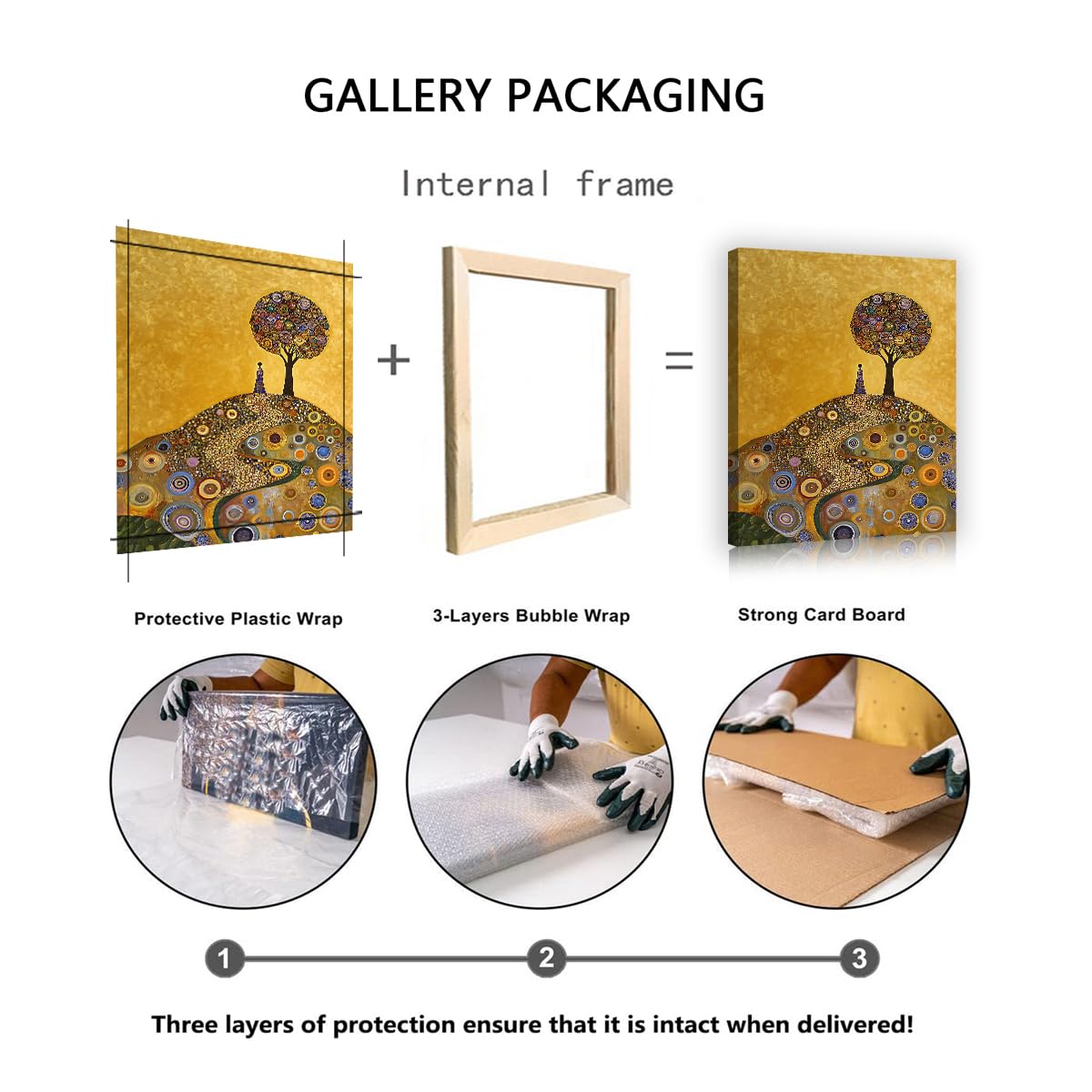 Via Vela Arte mural de lienzo paisajístico abstracto La chica bajo el árbol Grabados elegantes de cartel enmarcado y mural para decoración de baño 60x80cm
