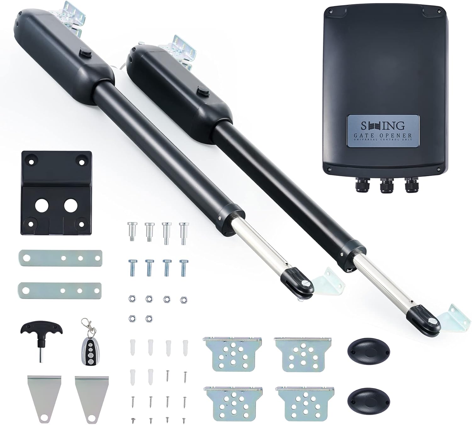 Buy COZ Automatic Swing Gate Openers, Double Arm Gate Motors with