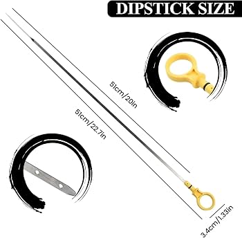 Covnikyer Engine Oil Dipstick Dip Stick 2.5L Compatible with Mazda