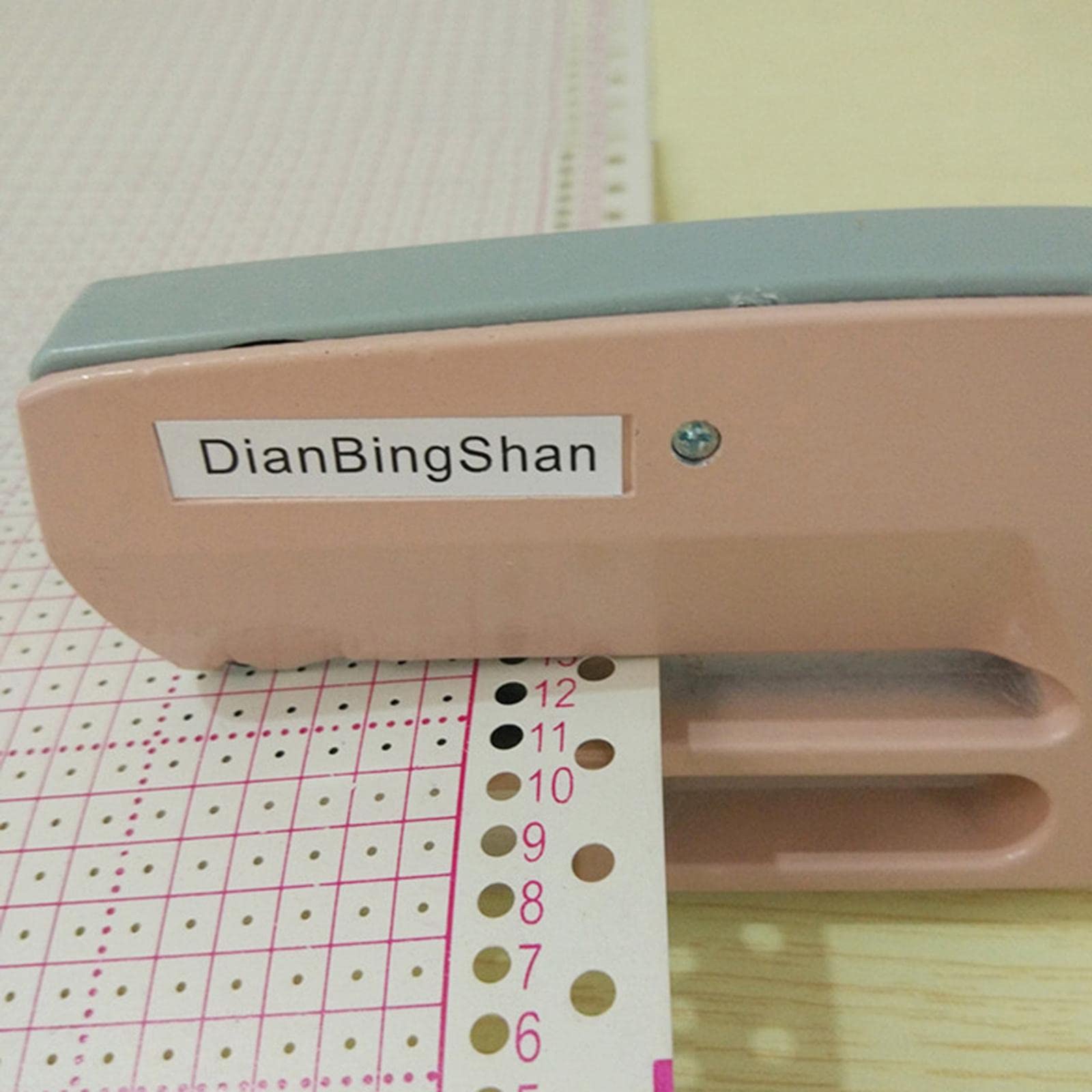 Perforadora de Papel para Máquina de Tejer, Ideal para Hacer Tarjetas, Manualidades Y álbumes de Recortes para El Hogar.