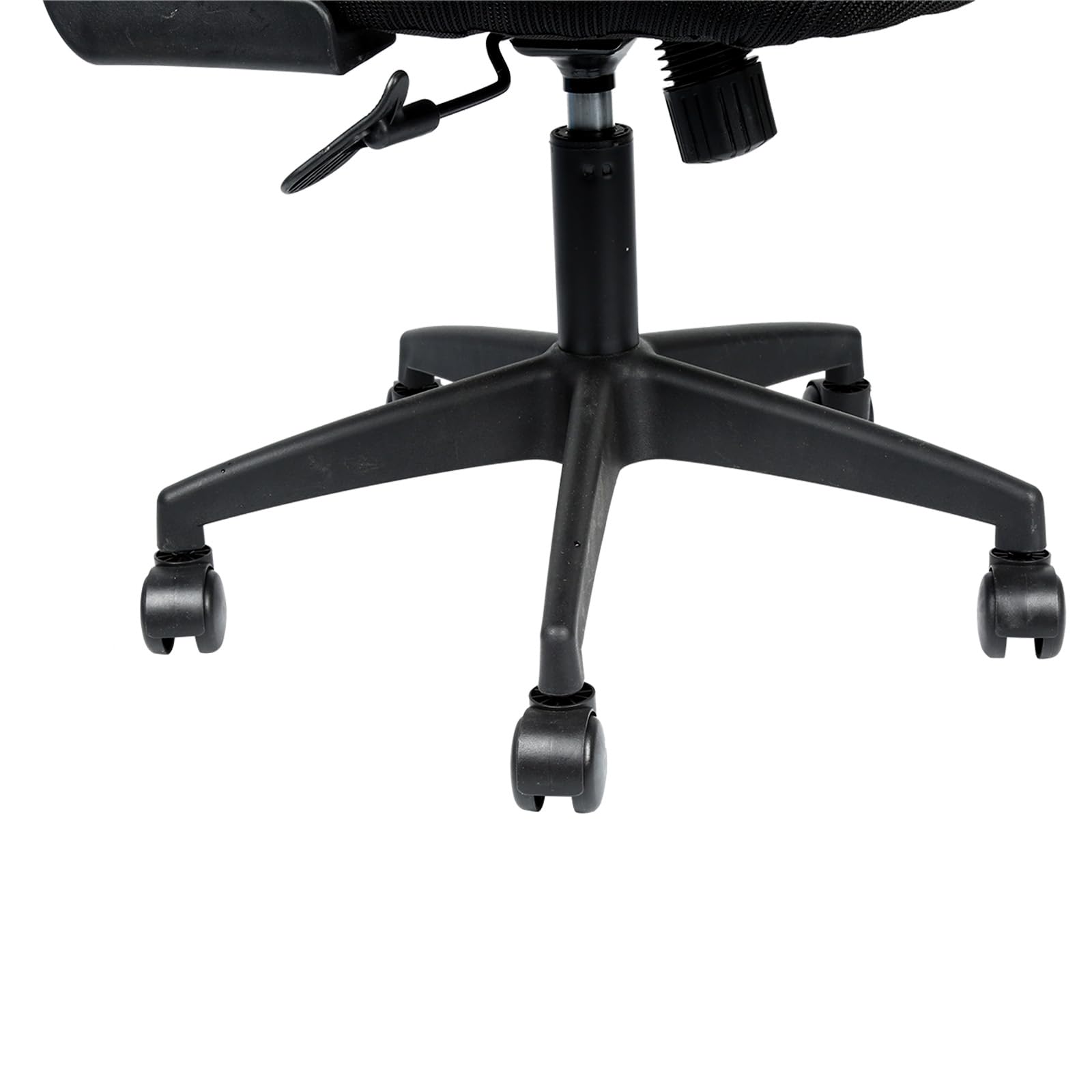 LANTUS Ergonomiczne krzesło biurowe, oddychająca siatka, regulowane podparcie lędźwiowe, oddychające siedzisko z siatki, ergonomiczne krzesło regulowane zagłówek i podłokietnik, 125 x 65,5 x 64 cm