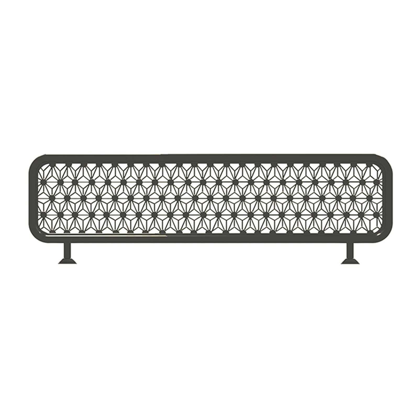 KLGFBDC Black Restaurant Partition Screen - Iron Privacy Dividers for Offices & Commercial Use - Decorative Countertop Screens with Support Legs (30x60cm)