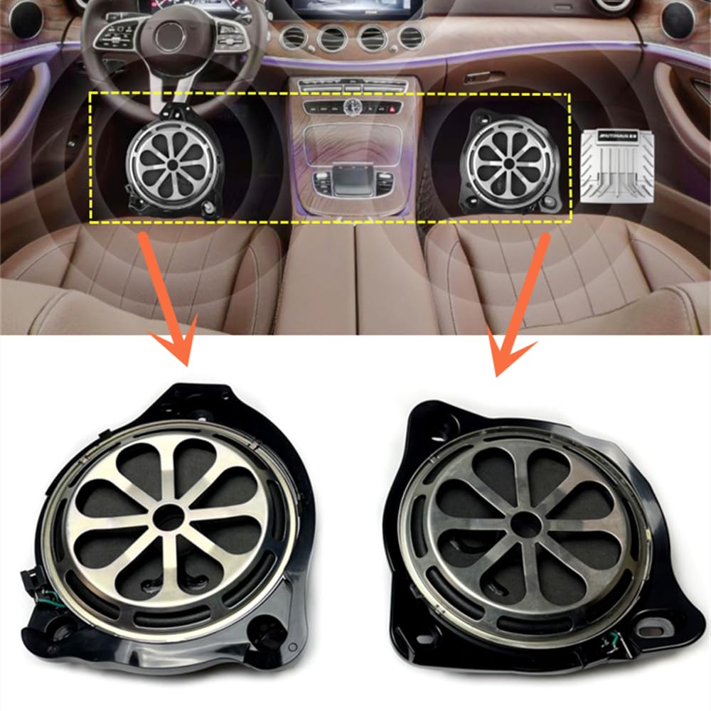 Kit audio per auto, altoparlante subwoofer anteriore, DSP Music Surround Upgrade, adatto per Mercedes Benz W205 X253 W213