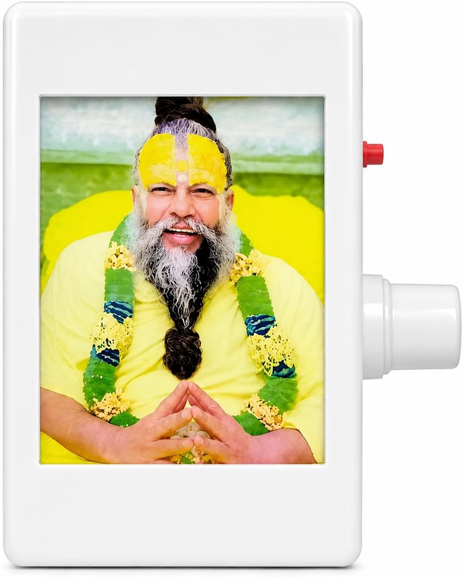 Premanand Ji Maharaj Naam Jaap Box | 9-in-1 LED Mantra Chanting Device | Preloaded Radha Krishna Bhajans & Naam Jaap | Spiritual Audio Player for Home, Office & Temple | Ideal Devotional Gift