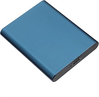 LIGHTAOTAO 1pc SSD Solid State Drive USB Hard Drive Portable HDD Small Hard Drive USB External Hard Drive 2tb Hard Drive Durable HDD Durable Hard Drive Blue 1t Mobile Hard Disk Metal Mini HDD