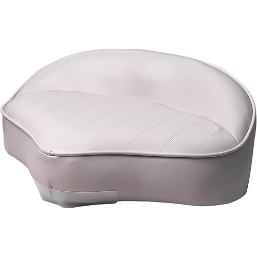 Casting Boat seats, Marine Grade Universal Casting Fishing Bass Boat Seat Bike Butt Chair, White