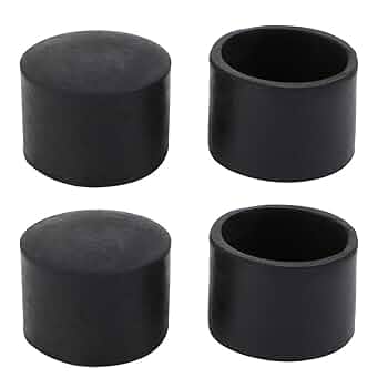 uxcell 32mm内径 椅子脚床の保護部品 テーブル脚先端カバーキャップ　黒 Amazon.co.jp: uxcell パイプキャップ 内径32mm 家具デスク椅子