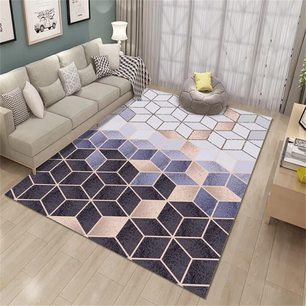 Tapis de chambre de fille lavable pour sol design et entrée propre 70x200