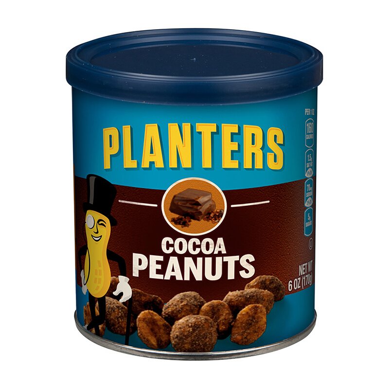 Planters Cocoa Peanuts 6 Oz (Pack of 2) Grocery