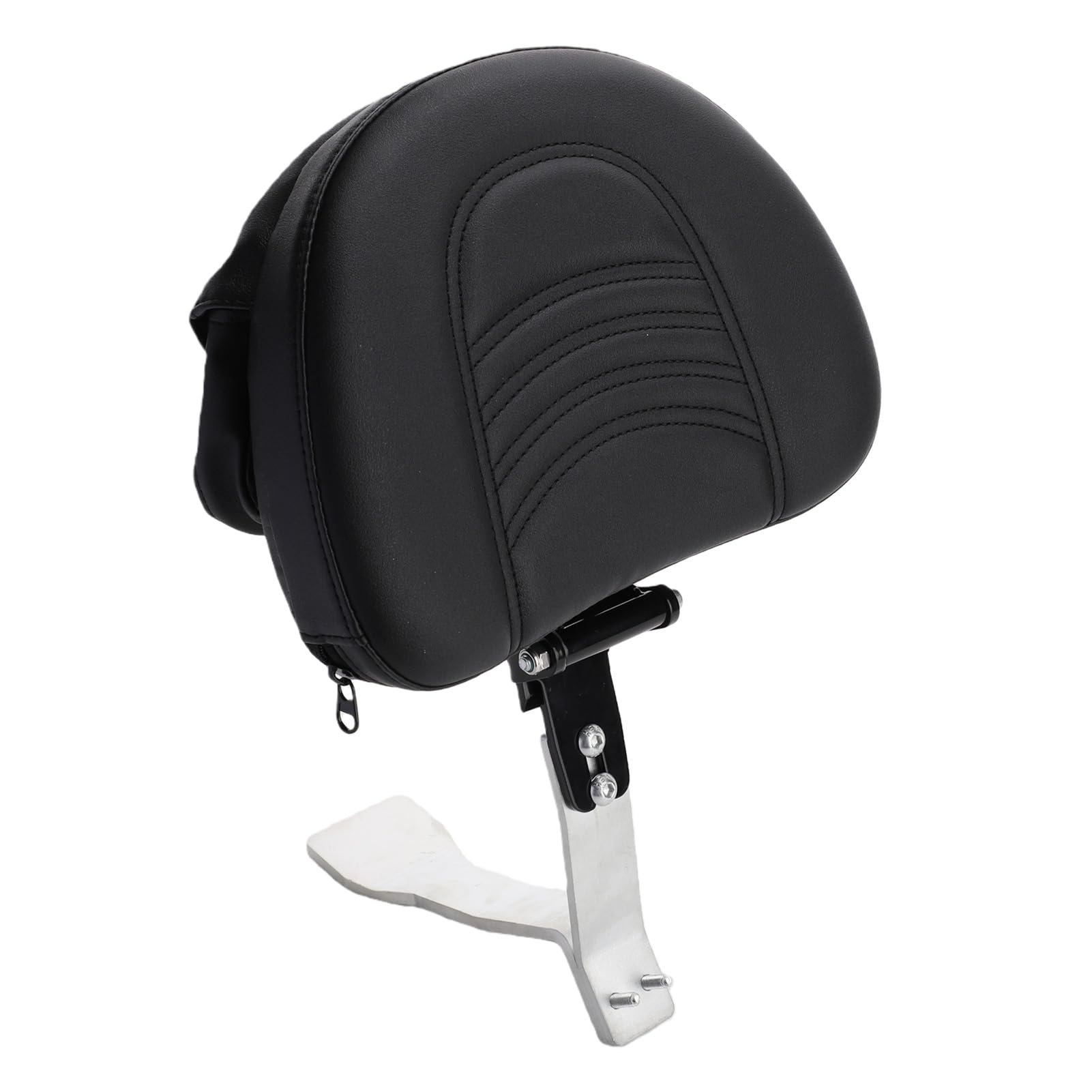 Generic Zestaw do Montażu Oparcia Motocyklisty Wygodne Wsparcie do Całodziennej Jazdy Spyder RT SE6 SM6 SE5 6 Mm Wytrzymałe żelazo i Skóra PU