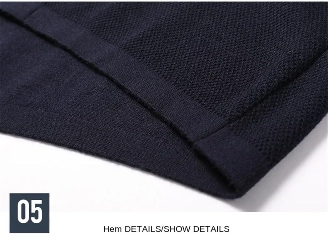 Men's Winter Fashion Knit Cardigan Sweater Long Sleeve V-Neck Slim Fit Korean Casual Jacket