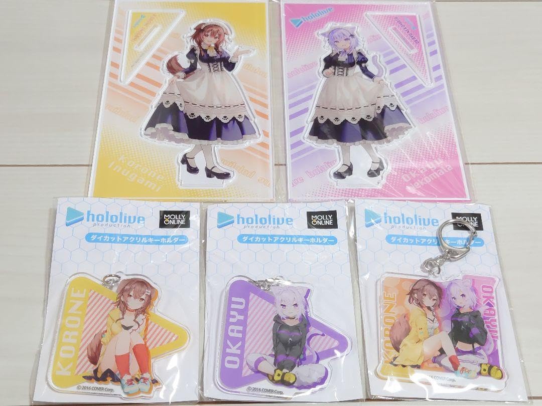 Amazon.co.jp: ホロラ×モーリーオンライン 戌神ころね猫又おかゆ 