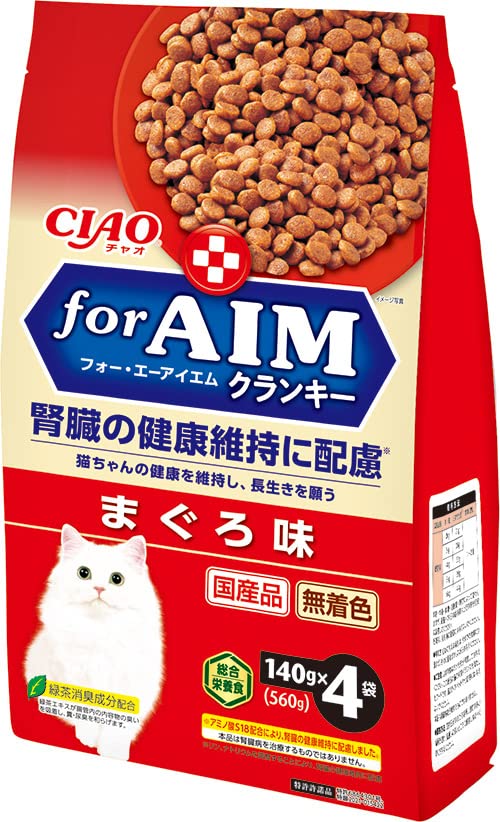 Amazon.co.jp: チャオ (CIAO) for AIM クランキー まぐろ味 140g×4袋