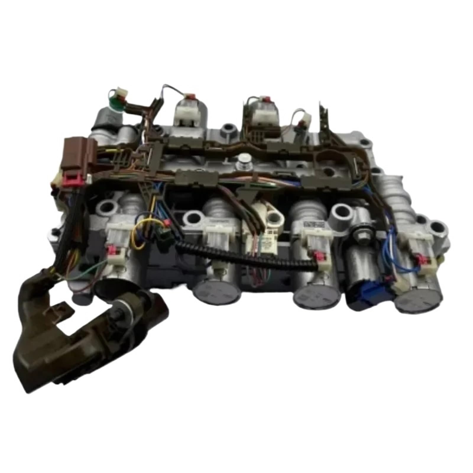 Cuerpo de válvulas de transmisión automática de 8 velocidades 8F35 con solenoides y arnés de cableado, compatible con Ford 8F35