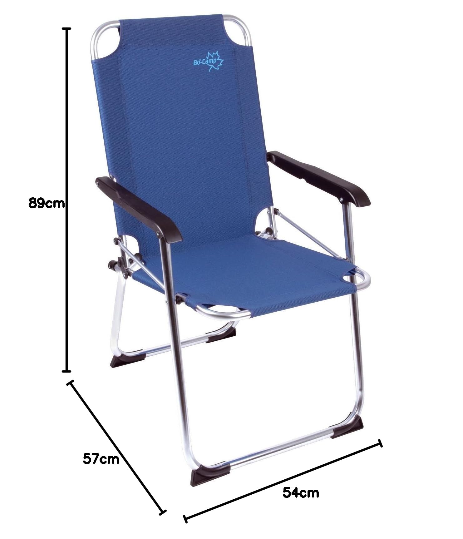 Bo-Camp - Chaise - Copa Rio - M - Aluminium - Océan