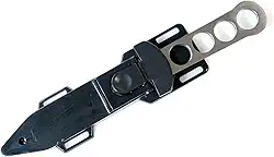 WarTech Faca de sobrevivência de mergulho de 22 cm (8,75") com bainha de tira de perna