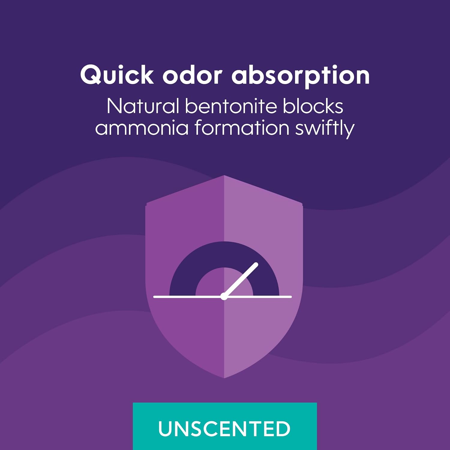 Litter Genie Light Unscented Clumping Cat Litter, 18.5 lbs | Lightweight 20% Lighter Natural Clay | Fast-Clumping, Odor Control, Dust-Free (Pack of 2)