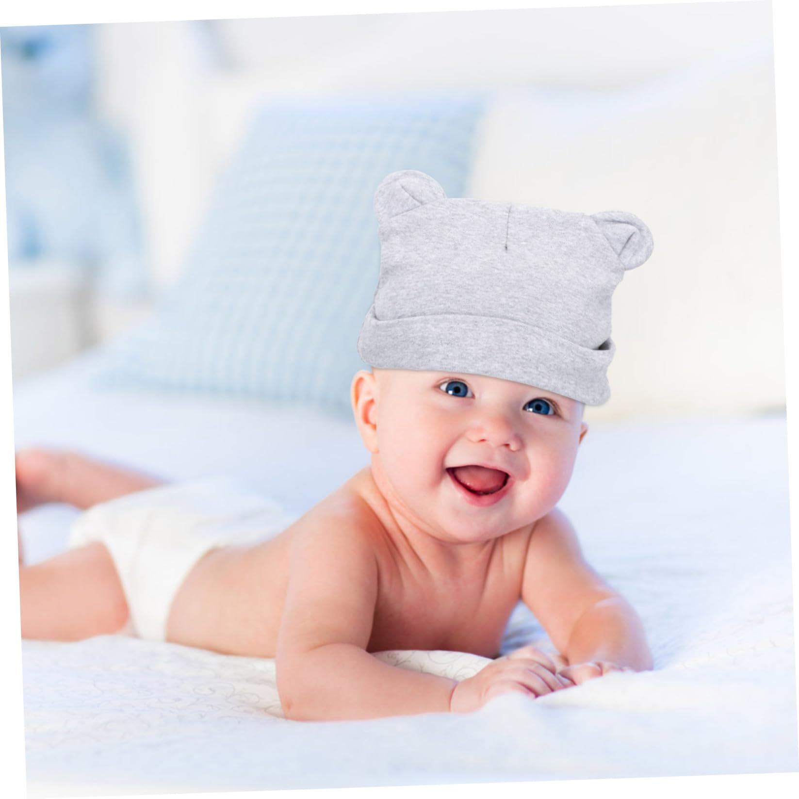 BESPORTBLE Casquettes Nouveau-né pour Bébés Filles Casquettes pour Bébés Chapeaux pour Enfants Garçons Bonnets De pour Bébé Chapeaux Nouveau-né Fille Coton