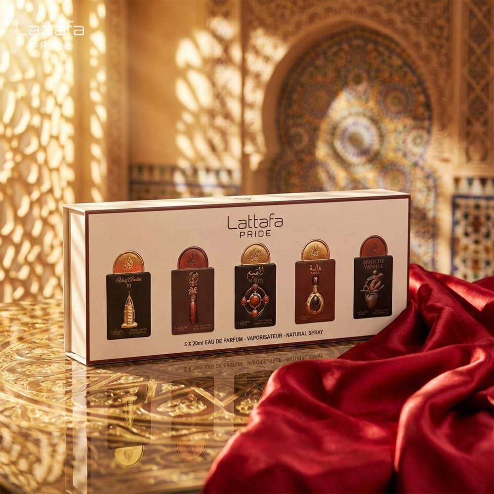 Amazon.com : Lattafa Giftset Collection Eau De Parfum | Musk