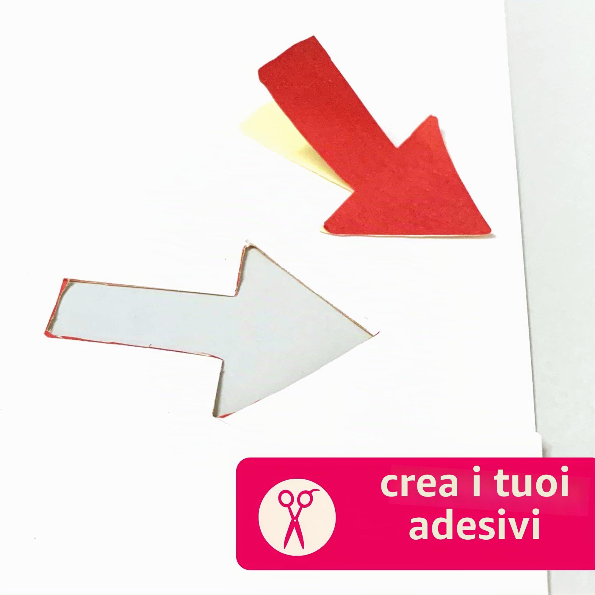 Carta Adesiva per Stampante A4 50 Fogli 297 x 210 mm