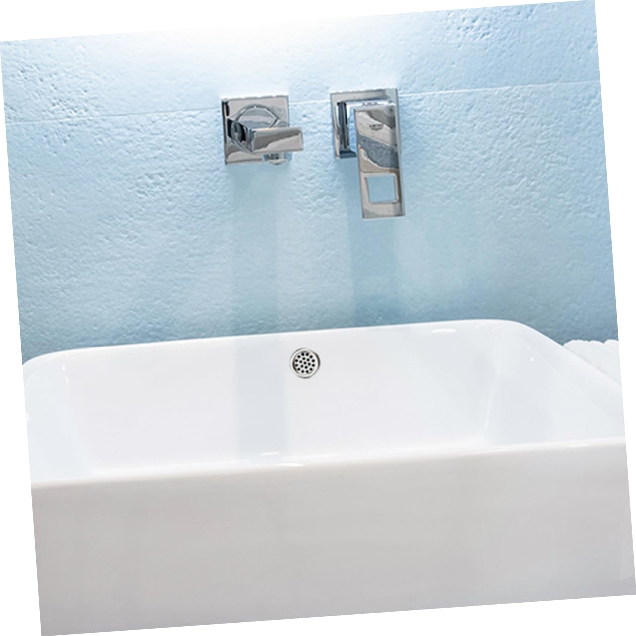 LIFKOME Copertura per Troppopieno Lavandino in Plastica Argento, Resistente alla Corrosione, Design Rotondo Elegante, Confezione da 10 Pezzi per Cucina e Bagno