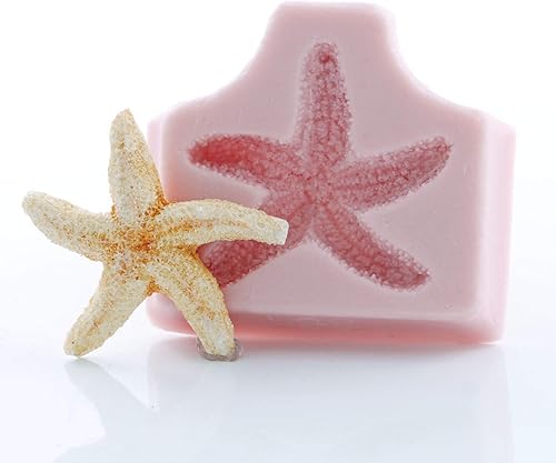 Miniatura 4 de Small Starfish Silicone Mold Food Safe Fondant, Chocolate, Candy, Resin, Polymer Clay, Epoxy.